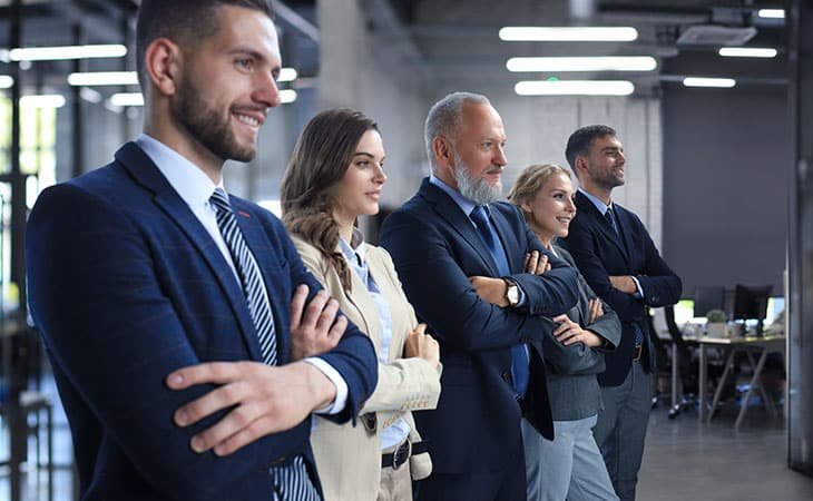 group of executives