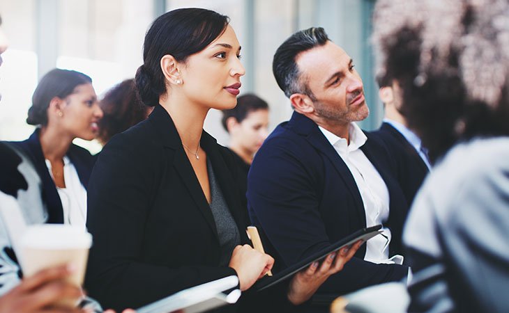 Program Manager Job Description: Essential Skills Guide Independent Recruiter LLC | Staffing Agency attendees-watching-listening-interest