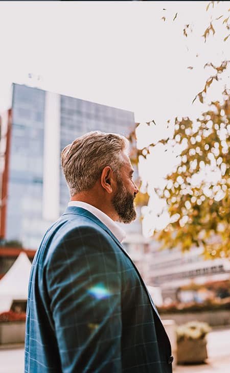 businessman in the street