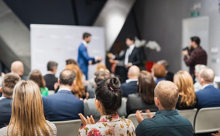 conference and people