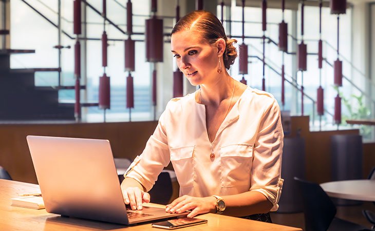 How To Decline A Job Offer | 20+ Tips &Amp; Sample Scripts Independent Recruiter LLC | Staffing Agency woman-looking-laptop