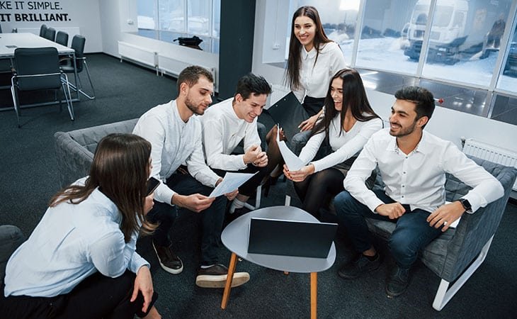 group-young-office-workers