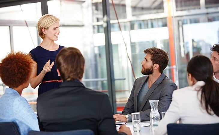 woman-talking-team-people