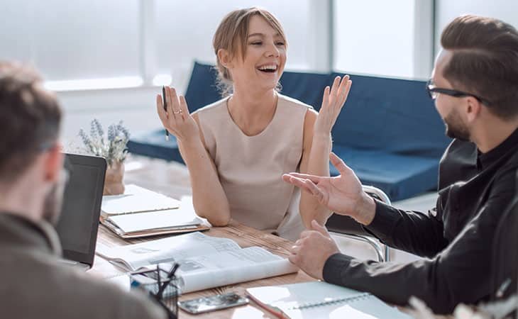 happy-woman-meeting-work